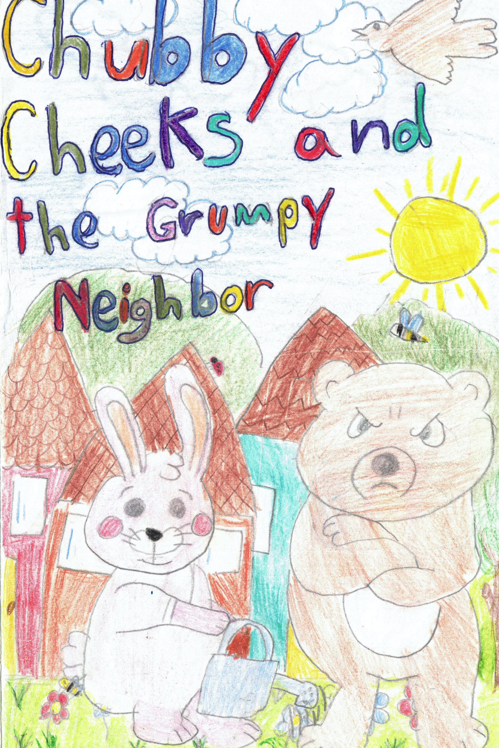 Chubby Cheeks and the Grumpy Neighbor covee A